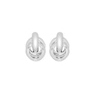 Kitte Network Earrings Silver