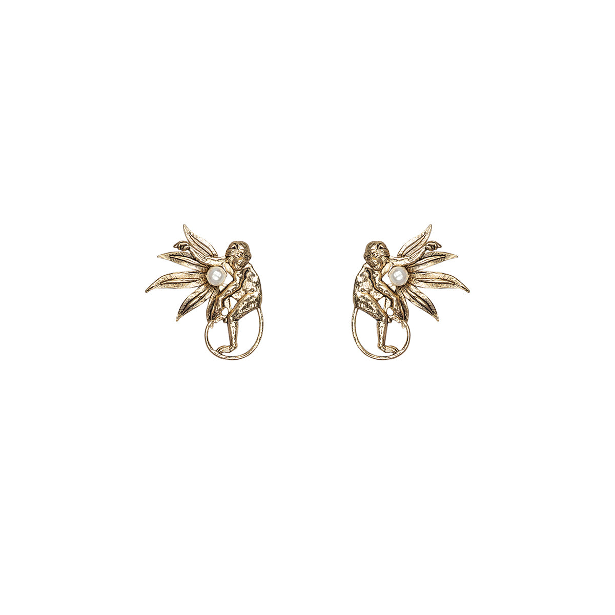 Kitte Panama Earrings Gold