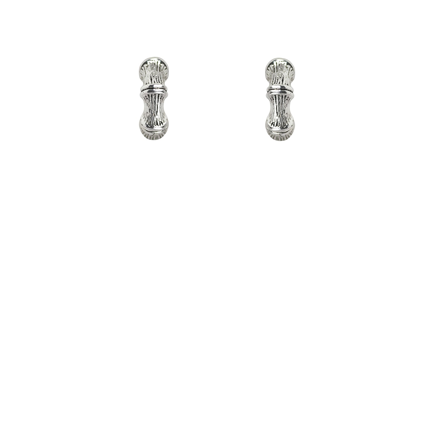 Kitte Bambu earrings silver